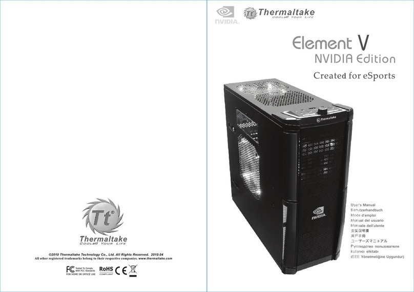 Thermaltake Element V NVIDIA Edition Manuel utilisateur