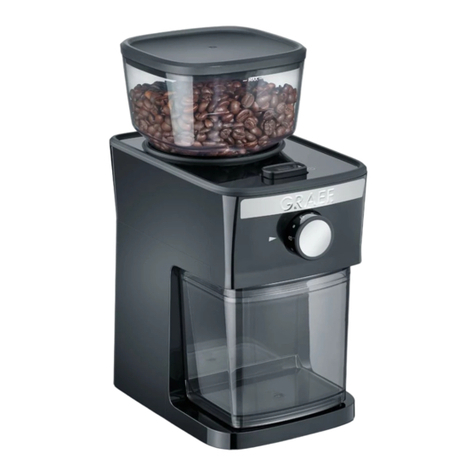 Graef Young CM252 Manuel utilisateur