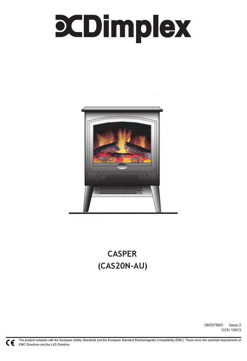 Dimplex CAS20N-AU Manuel utilisateur
