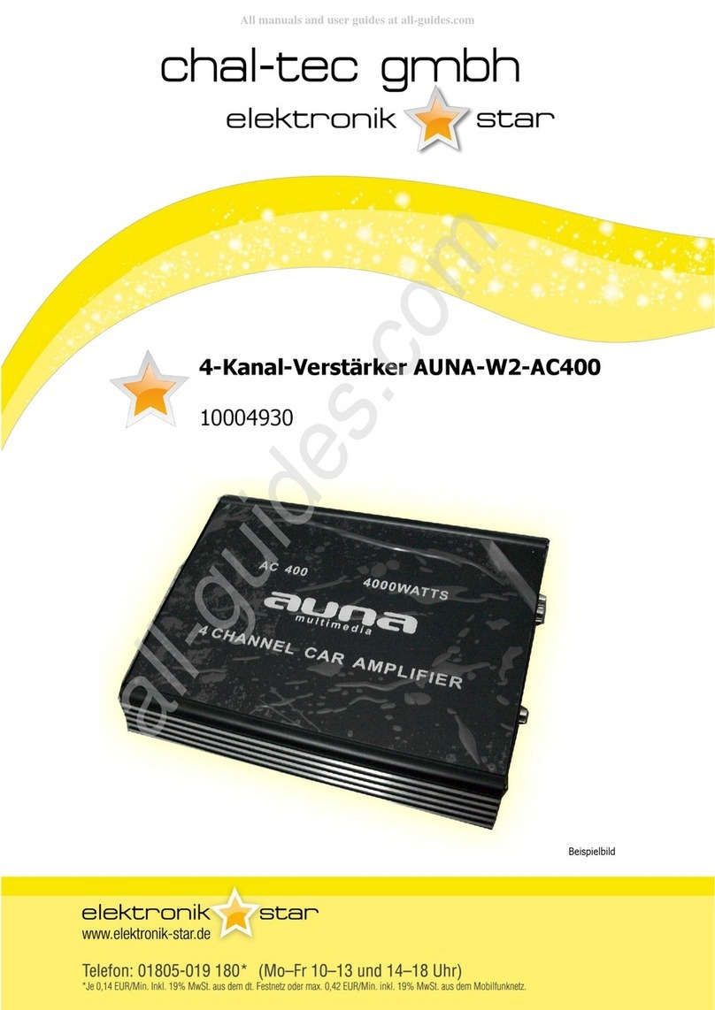 auna AC 400 Manuel utilisateur