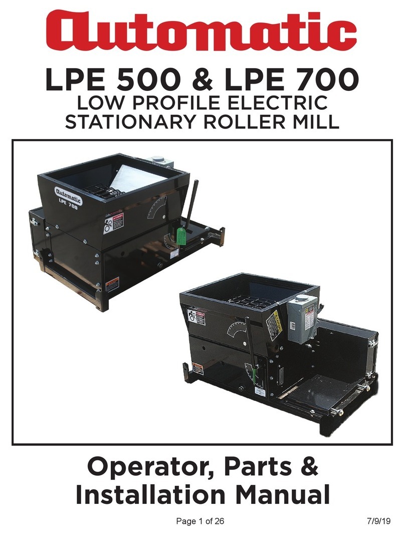 Automatic LPE 500 Manuel utilisateur Automatic LPE 500 Manuel utilisateur