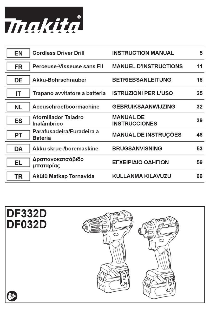 Makita DF032DSAE Manuel utilisateur