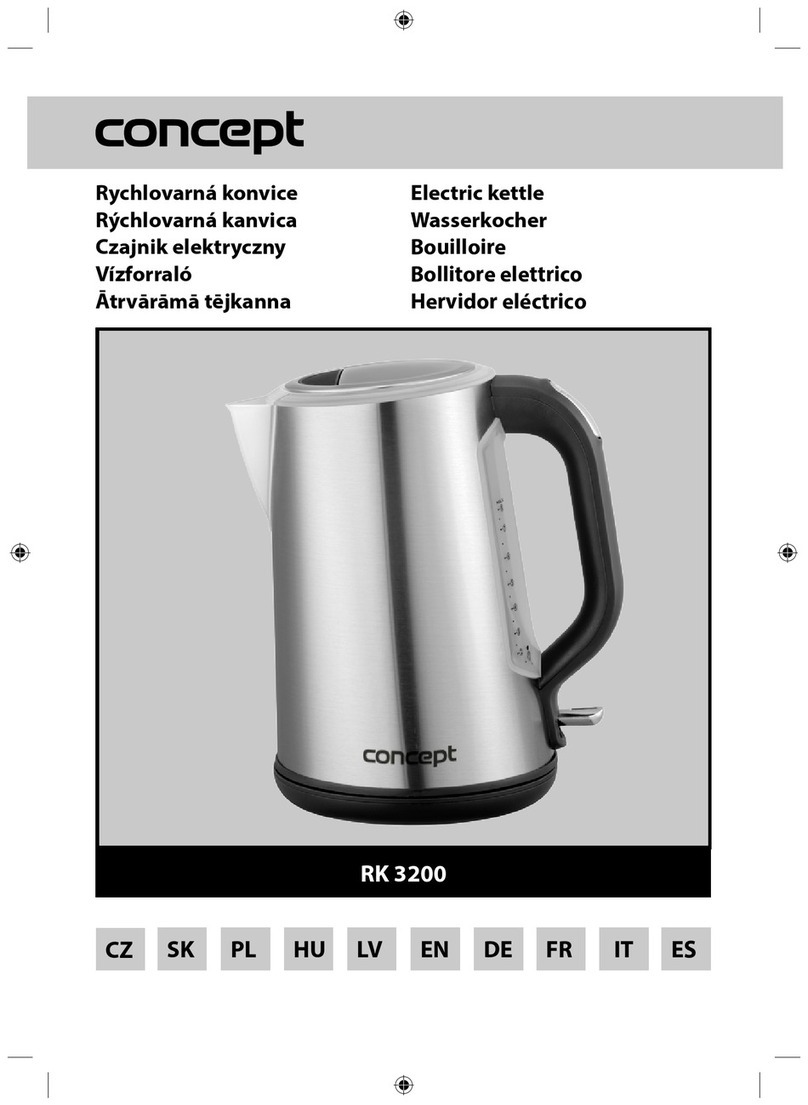 Concept2 RK 3200 Manuel utilisateur