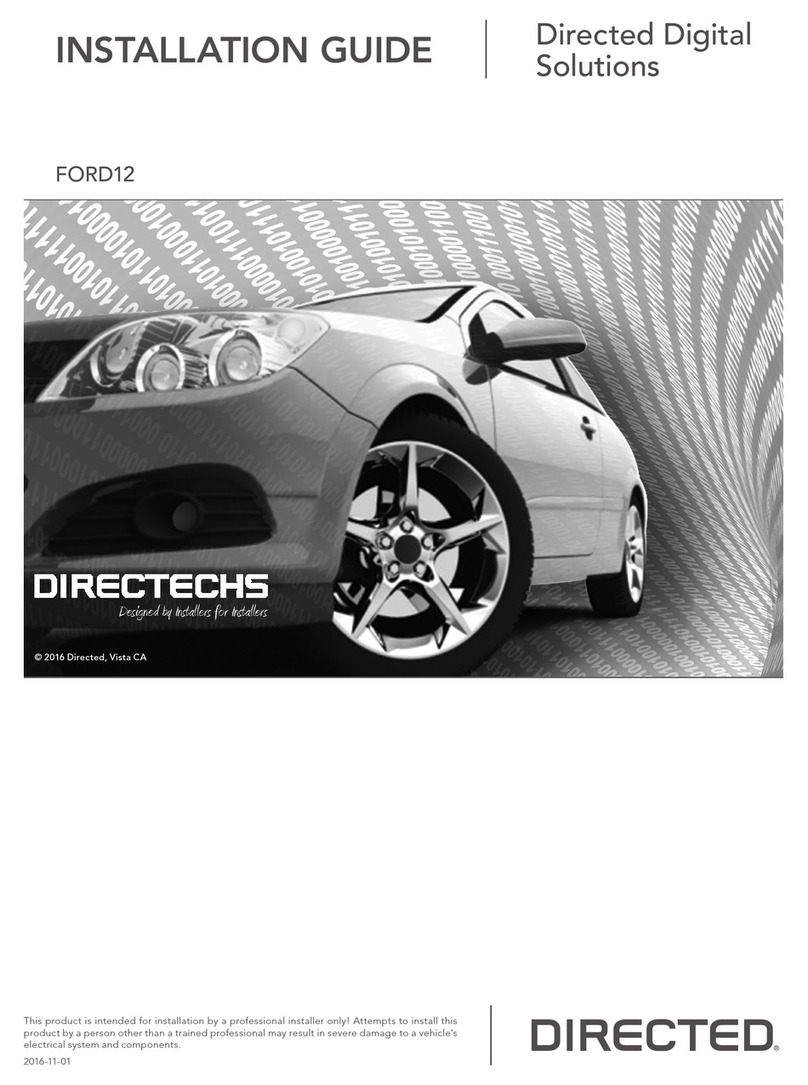 Directed FORD12 Manuel utilisateur