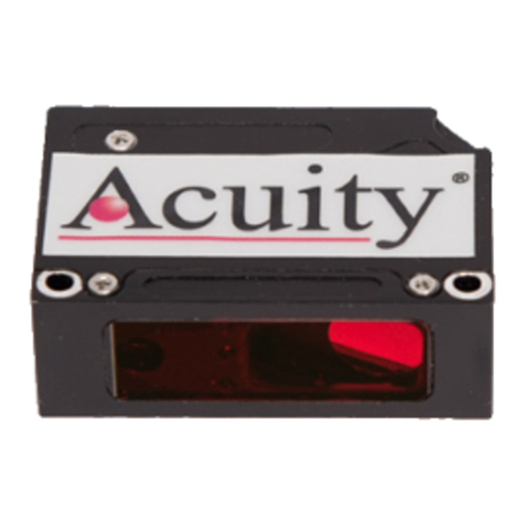 Acuity AR100 Super Compact Laser Sensor Manuel utilisateur Acuity AR100 Super Compact Laser Sensor Manuel utilisateur