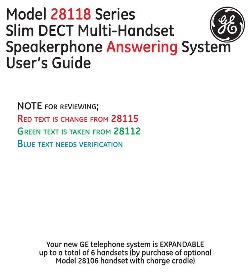 GE 2-8111A Manuel utilisateur