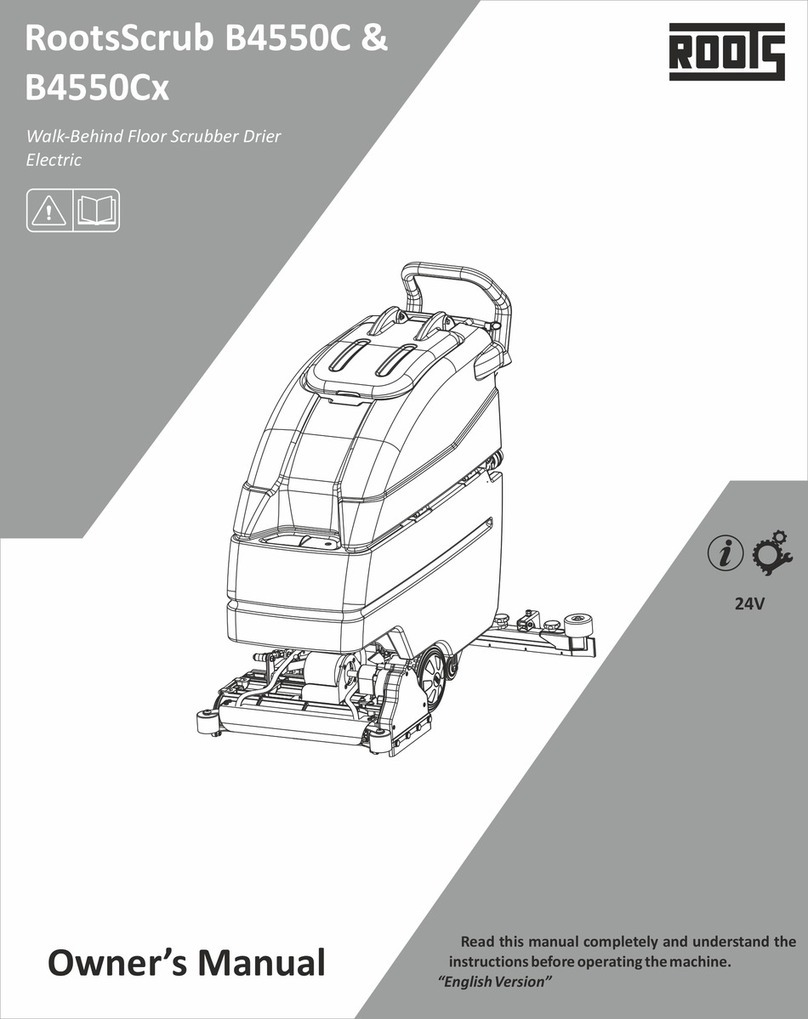 ROOTS RootsScrub B4550C Manuel utilisateur