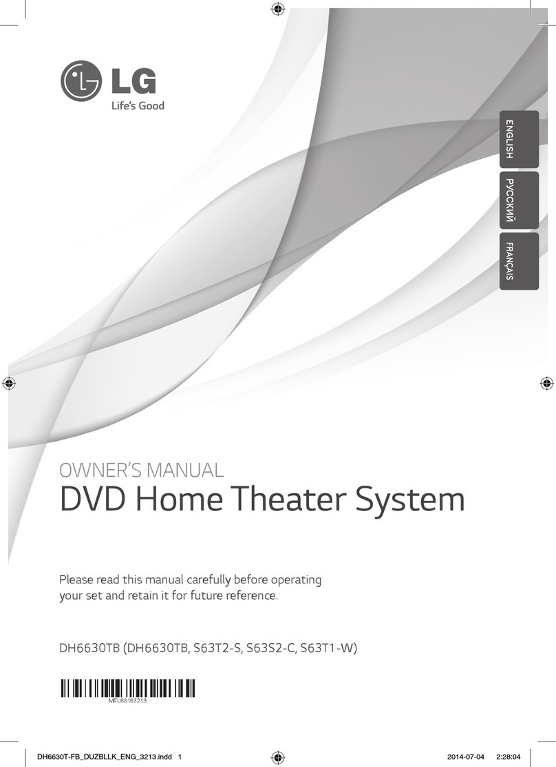 LG DH6630TB Manuel utilisateur