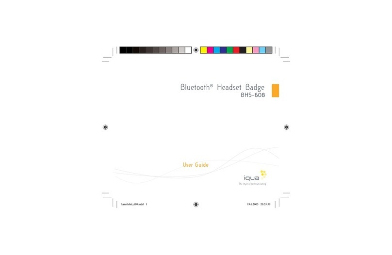 Iqua PHB-2 Manuel utilisateur Iqua PHB-2 Manuel utilisateur