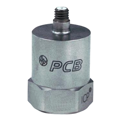 PCB Piezotronics 357B34 Manuel utilisateur