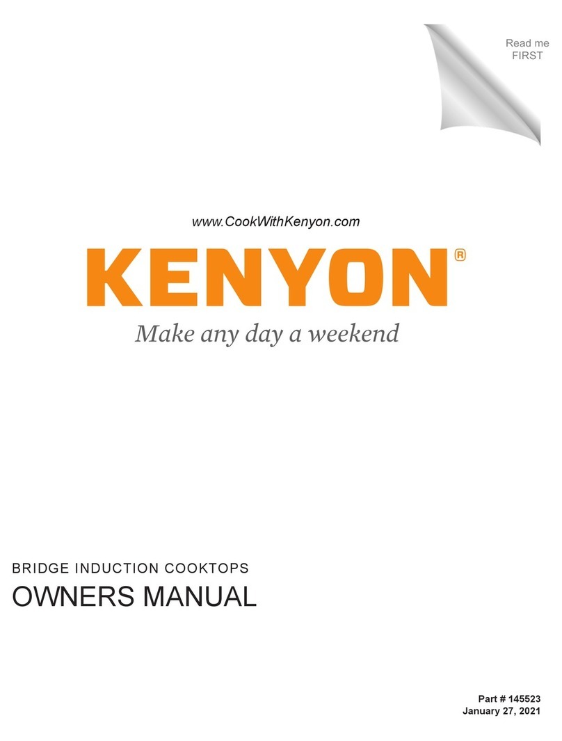 Kenyon C80301 Manuel utilisateur