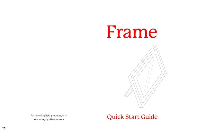 Sky Light Frame Manuel utilisateur