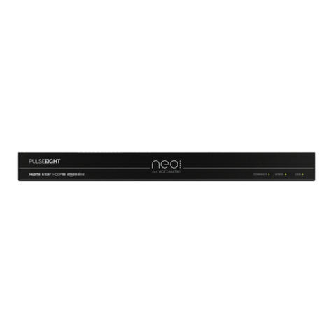 PULSEEIGHT neo:4Pro Manuel utilisateur PULSEEIGHT neo:4Pro Manuel utilisateur