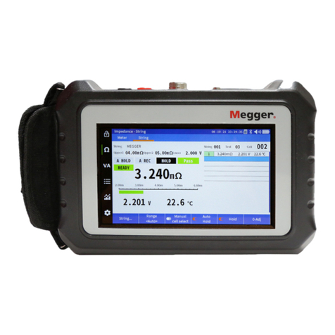 Megger BITE5 Manuel utilisateur Megger BITE5 Manuel utilisateur