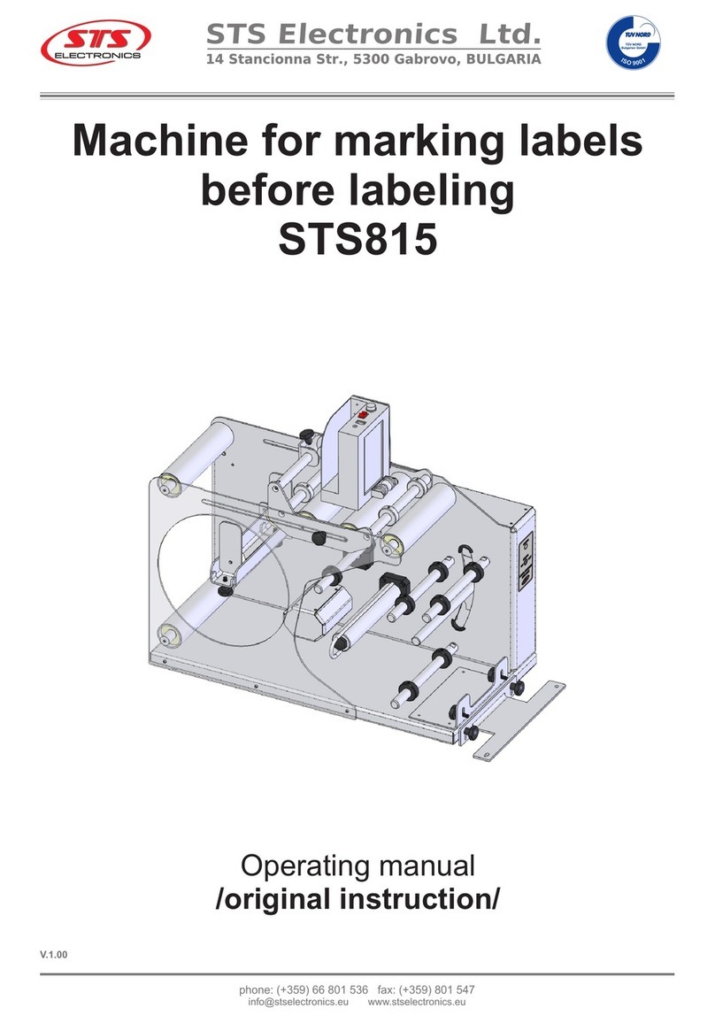 STS STS815 Manuel utilisateur