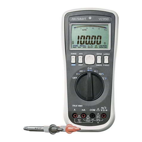 VOLTCRAFT VC950 Manuel utilisateur