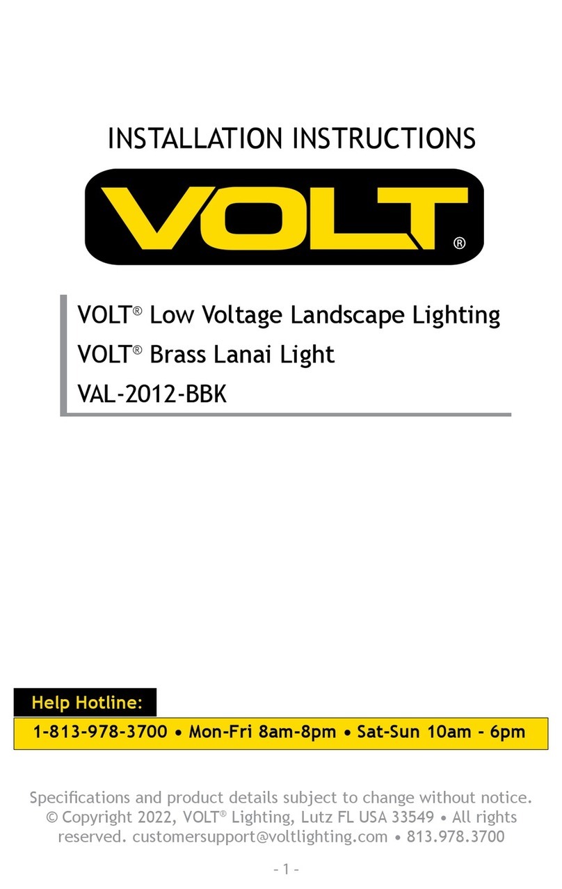 Volt VAL-2012-BBK Manuel utilisateur Volt VAL-2012-BBK Manuel utilisateur