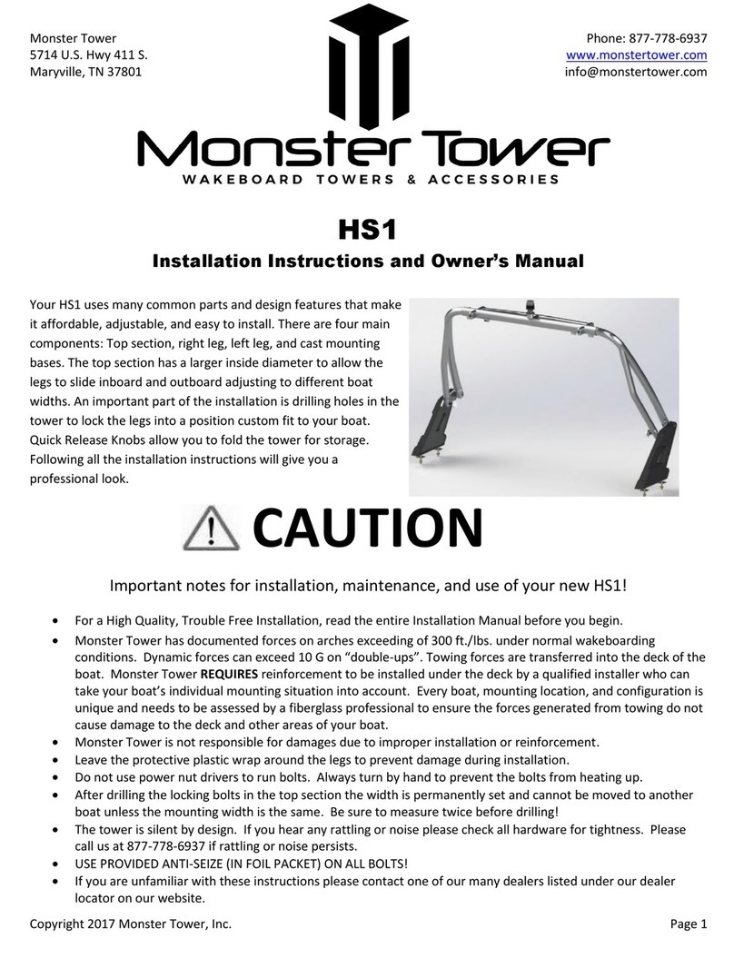 monster tower HS1 Guide de démarrage rapide