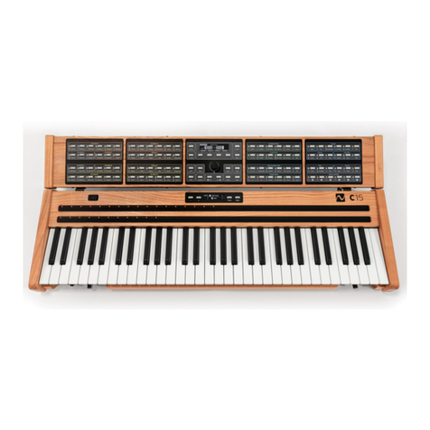 NONLINEAR LABS C15 Manuel utilisateur NONLINEAR LABS C15 Manuel utilisateur