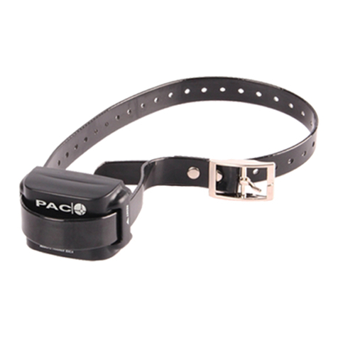 PAC Bark Controller Collar Manuel utilisateur PAC Bark Controller Collar Manuel utilisateur