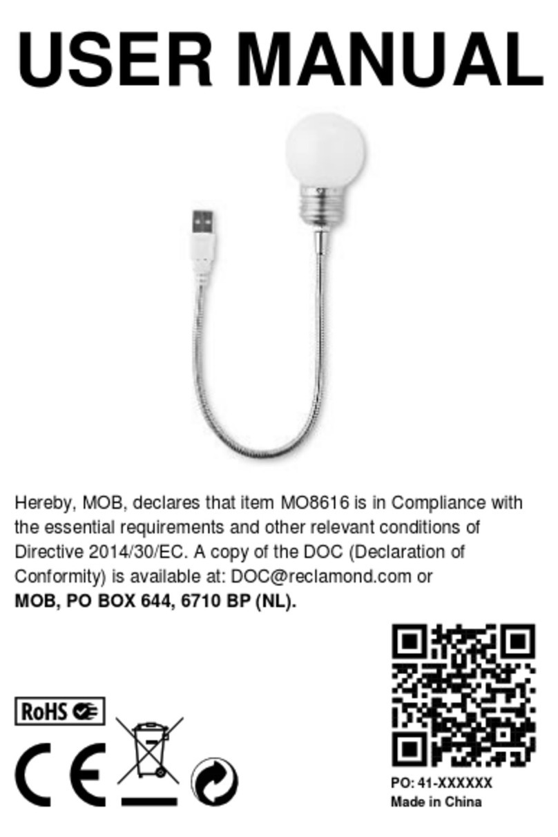 MOB MO8616 Manuel utilisateur MOB MO8616 Manuel utilisateur