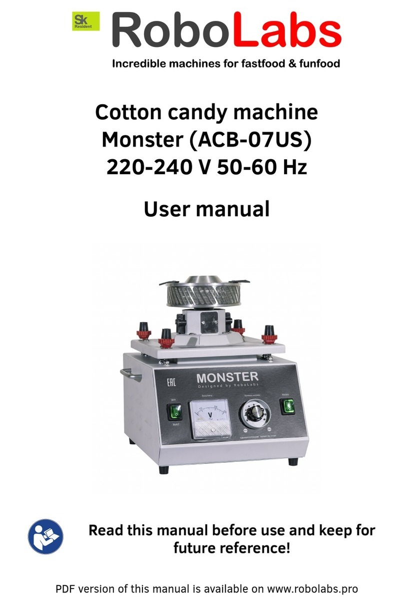 RoboLabs MONSTER Manuel utilisateur RoboLabs MONSTER Manuel utilisateur