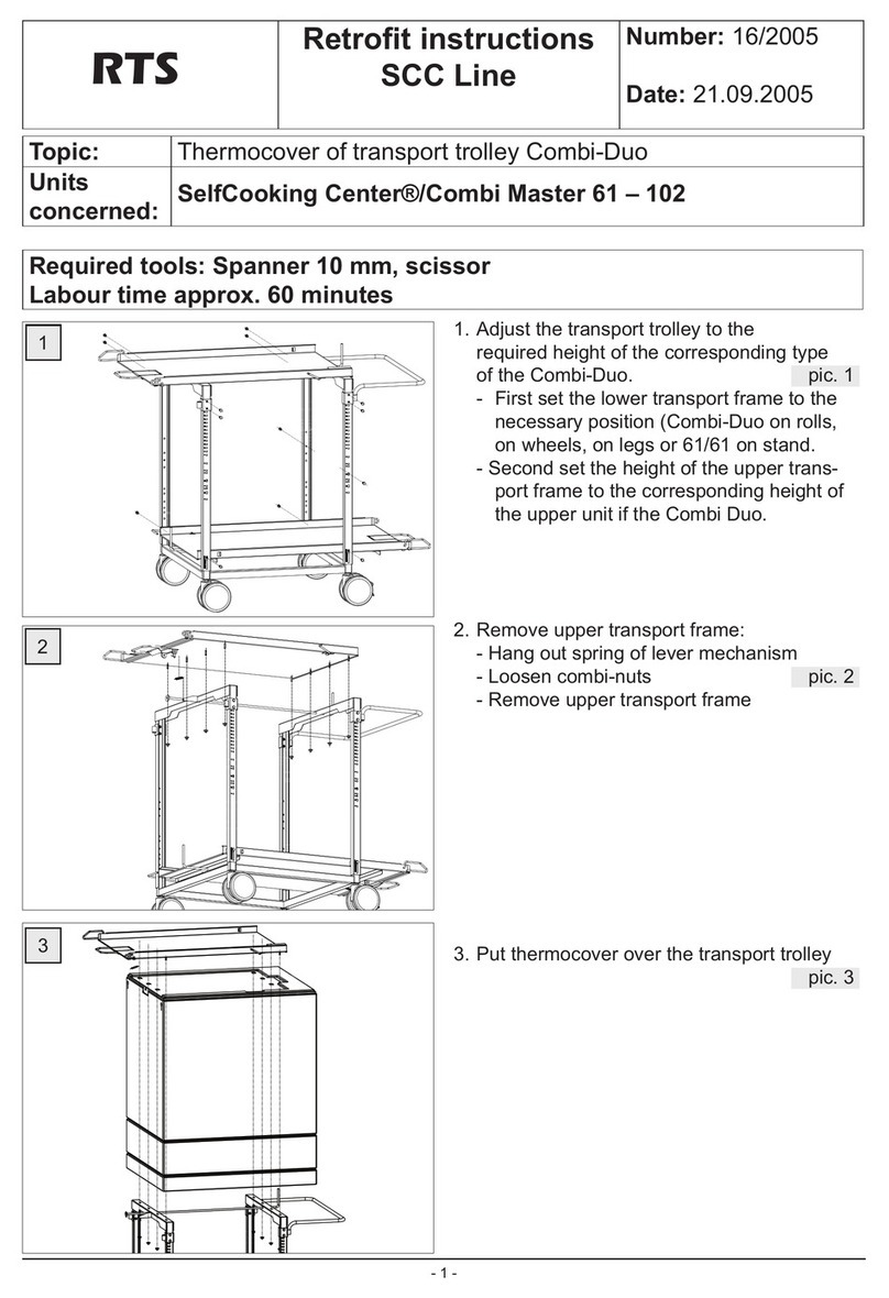 RTS SCC Line Manuel utilisateur