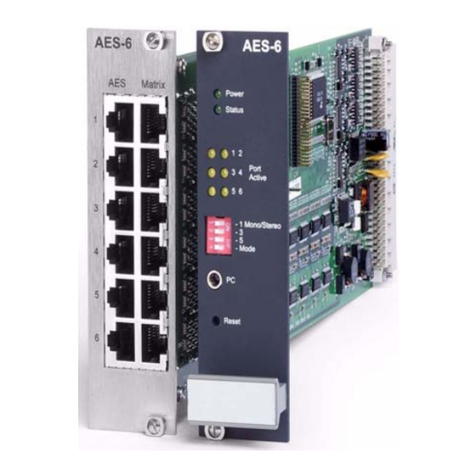 Clear-Com ECLIPSE AES-6 Manuel utilisateur