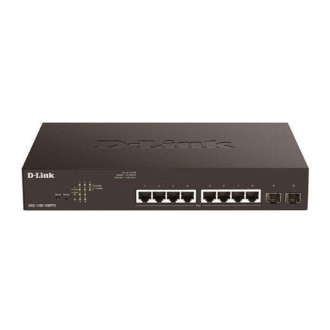 D-Link DES-1100-10MP Manuel utilisateur