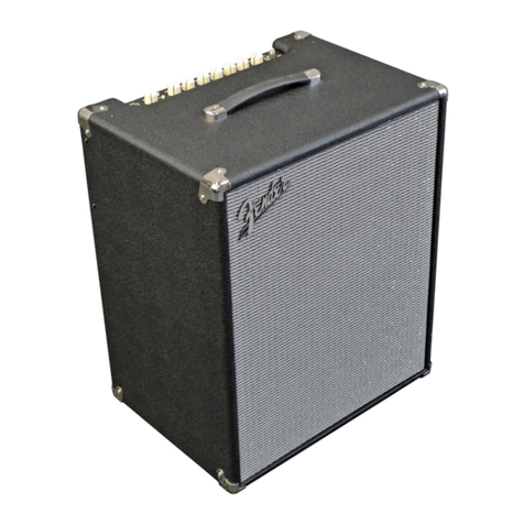 Fender RUMBLE 800 COMBO Manuel utilisateur