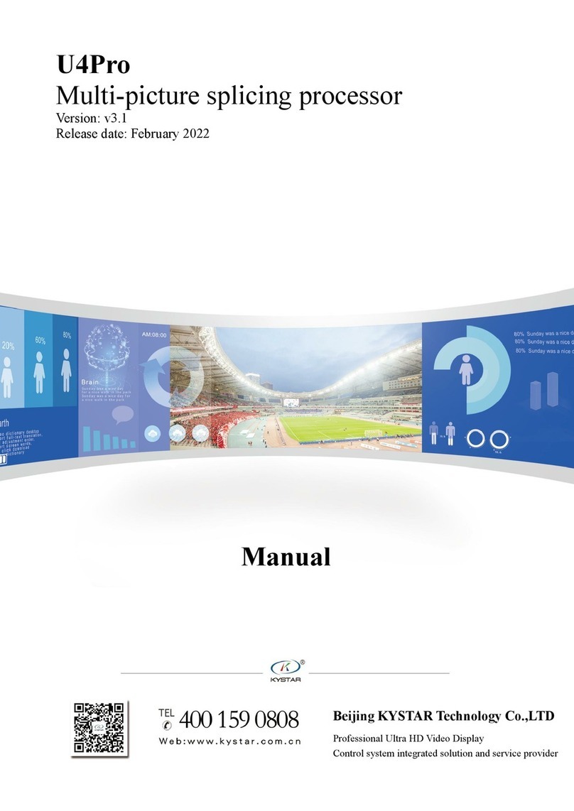 Kystar U4Pro Manuel utilisateur
