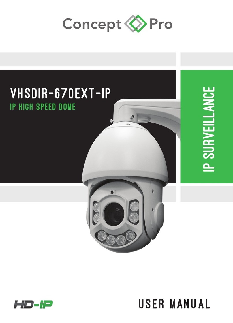 Concept Pro VHSDIR-670EXT-IP Manuel utilisateur Concept Pro VHSDIR-670EXT-IP Manuel utilisateur