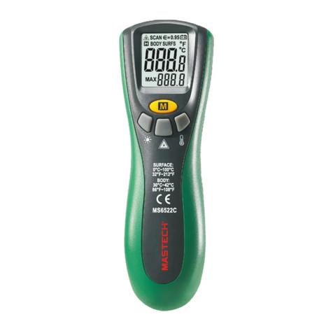 Mastech MS6522B Manuel utilisateur