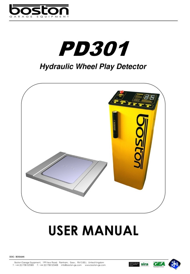 Boston PD301 Manuel utilisateur Boston PD301 Manuel utilisateur