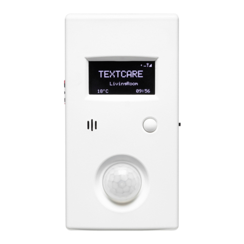 TEXTCARE Main Sensor Manuel utilisateur TEXTCARE Main Sensor Manuel utilisateur