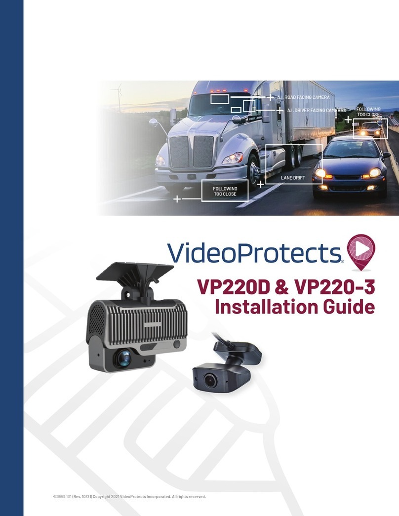VideoProtects VP220D Manuel utilisateur