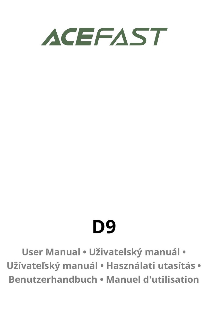 ACEFAST D9 Manuel utilisateur