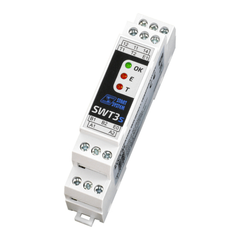 START SYSTEM SWT3s Manuel utilisateur