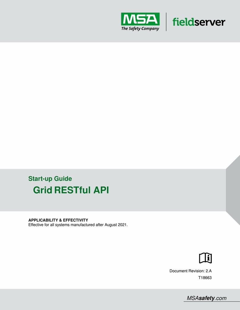 MSA Grid RESTful API Guide de l'utilisateur