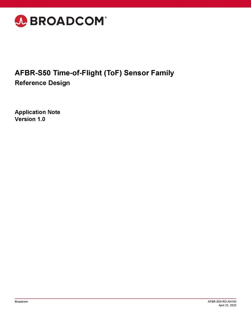 Broadcom AFBR-S50 Mode d’emploi Broadcom AFBR-S50 Mode d’emploi