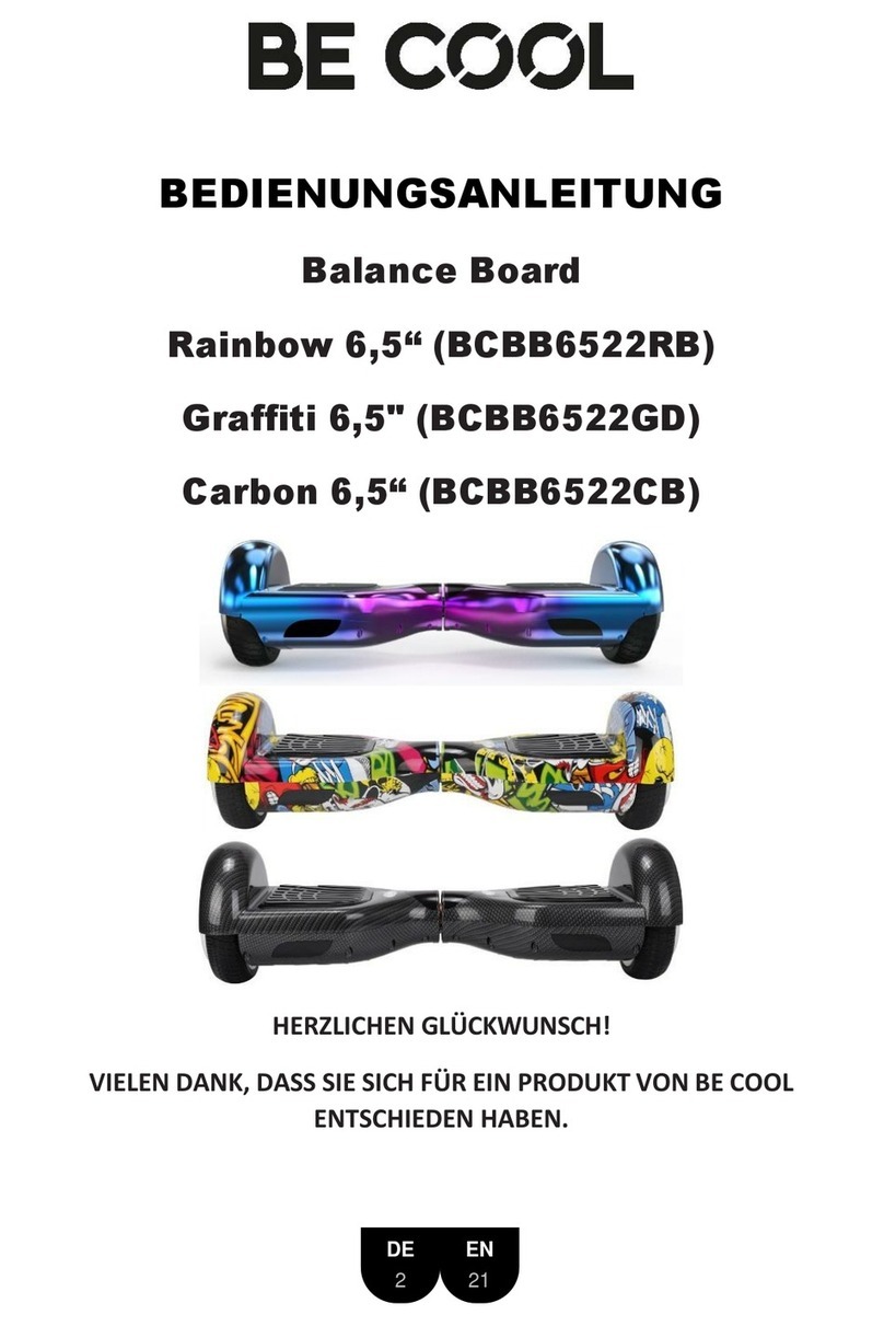 Be Cool BCBB6522RB Manuel utilisateur