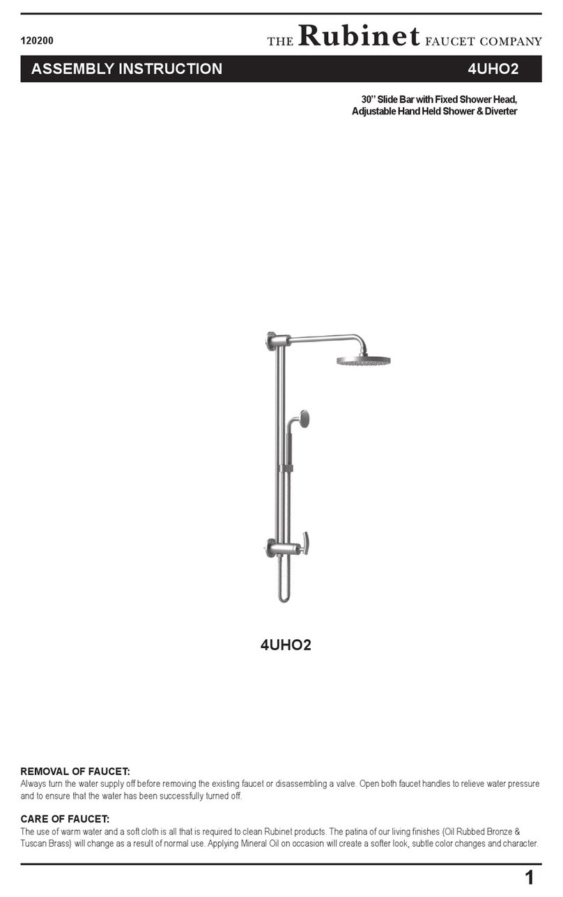 Rubinet 4UHO2 Manuel utilisateur Rubinet 4UHO2 Manuel utilisateur