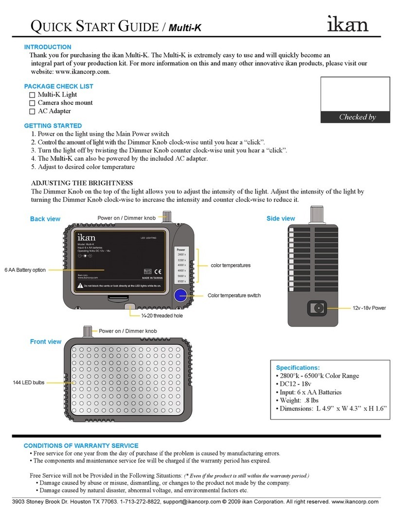 Ikan Multi-K Manuel utilisateur