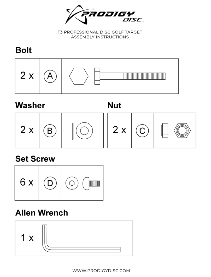 Prodigy T3 Manuel utilisateur Prodigy T3 Manuel utilisateur