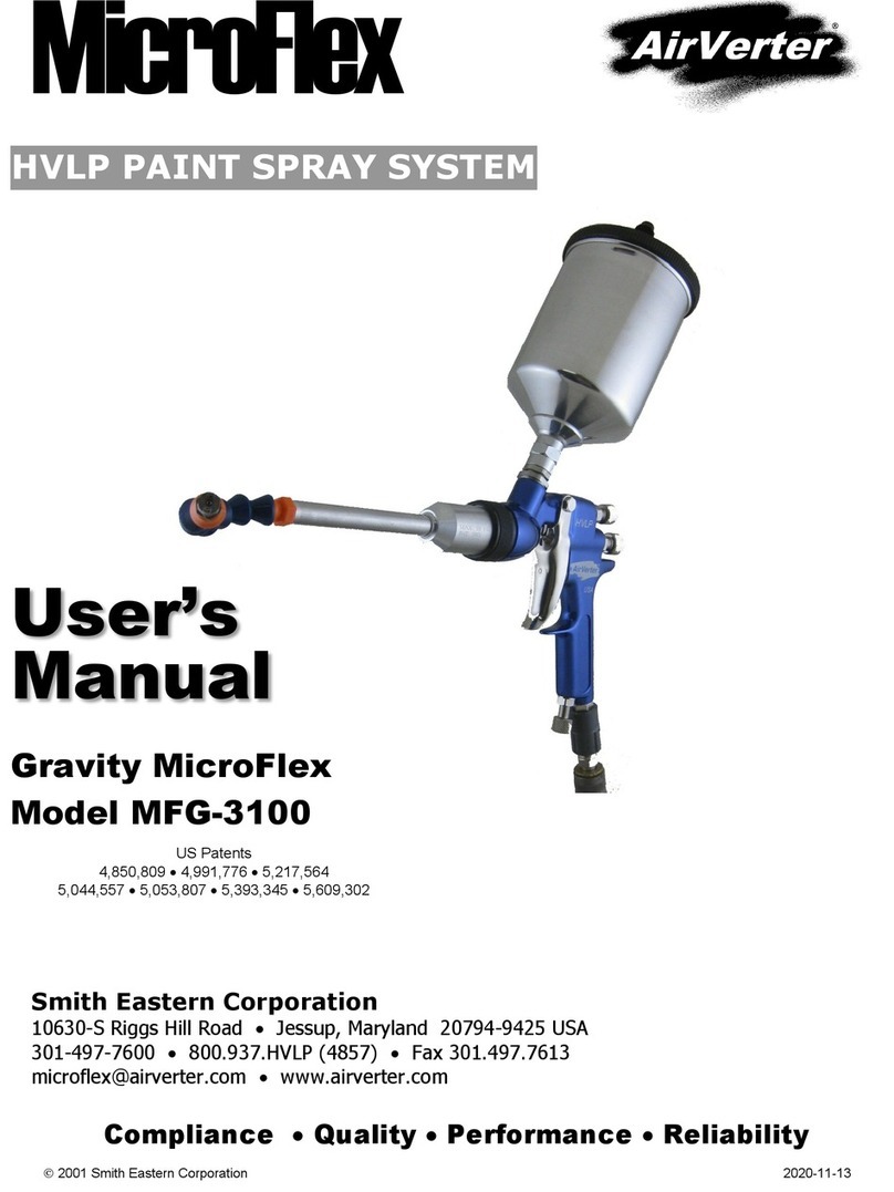 AirVerter Gravity MicroFlex MFG-3100 Manuel utilisateur