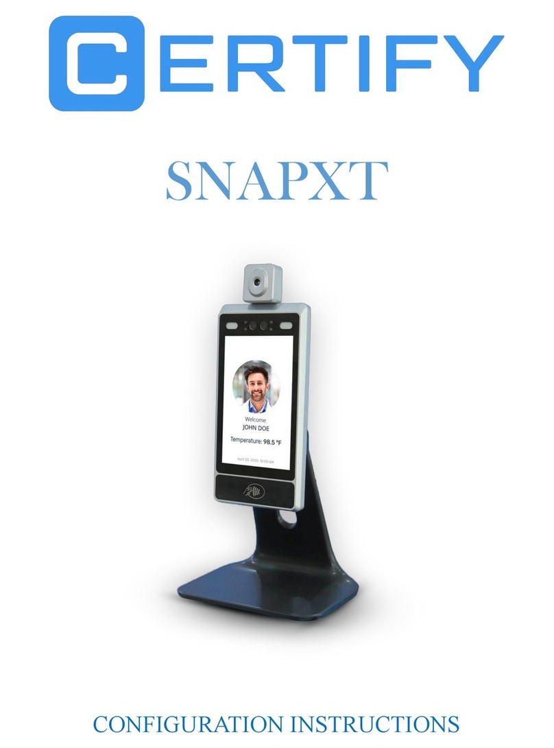 Certify SNAPXT Guide rapide