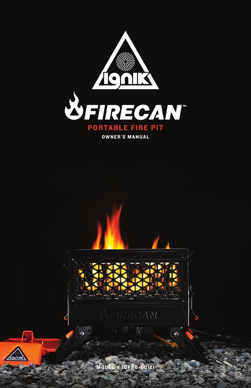 ignik FireCan Manuel utilisateur
