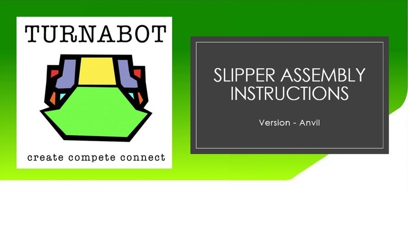 TURNABOT SLIPPER Manuel utilisateur