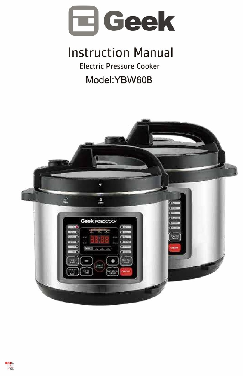 Geek YBW60B Manuel utilisateur
