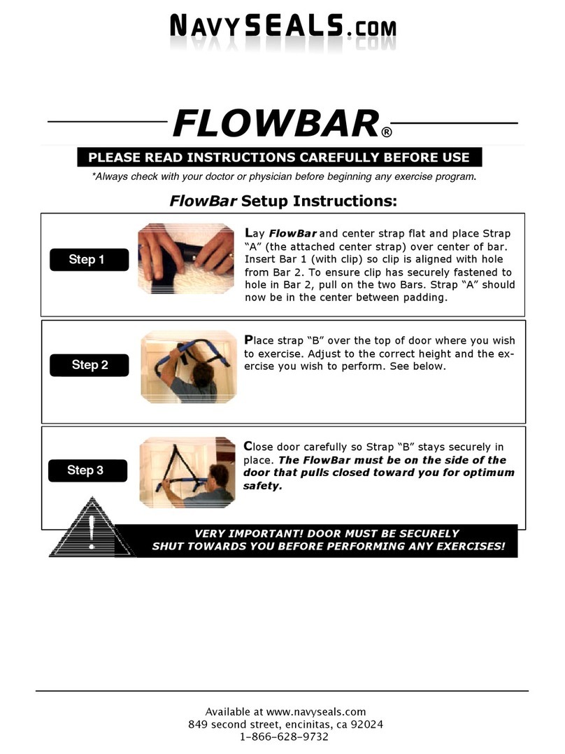 NAVYSEALS FLOWBAR Manuel utilisateur